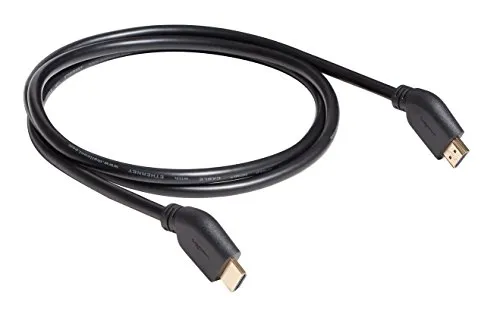 Meliconi 497015 Cavo HDMI Standard con Plug 45°, Nero