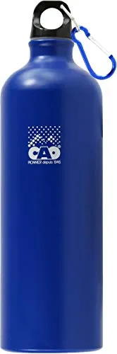 Cao Camping - Borraccia, Blu, 1 litro