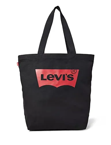 Levi's LEVIS FOOTWEAR AND ACCESSORIES Batwing Tote W - Donna, Nero (Regular Black)