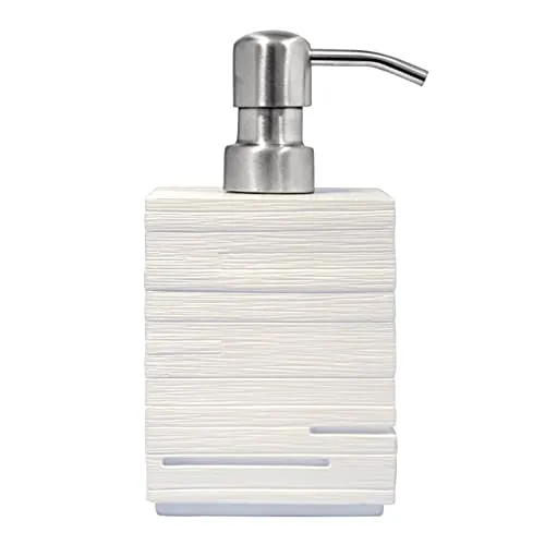 Ridder 22150501 - Dispenser sapone Brick, colore: Bianco