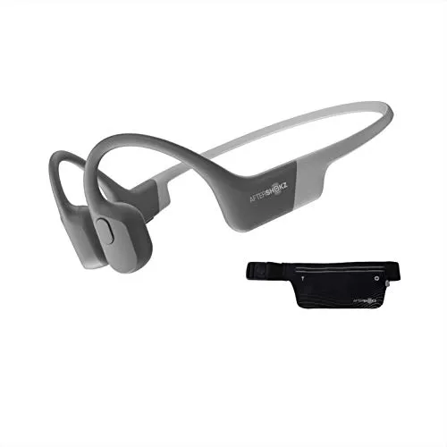 Aftershokz Aeropex. Auricolari impermeabili a conduzone ossea (Lunar Grey)