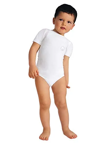 RelaxMaternity Baby 5930 (1 Pezzo) Body Mezza Manica Bambino Cotone 6-36 Mesi Taglia Unica