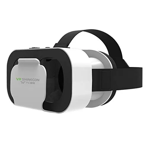 Gazechimp 3D di Realtà Virtuale VR Occhiali VR Shinecon 3D Film e Giochi Portatile Occhiali per 4.7 ''-6.53 ''Cellulare Telefono