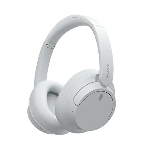 Sony WH-CH720N | Cuffie Wireless con Noise Cancelling, Connessione Multipoint, Fino a 35 ore di durata della batteria e Ricarica Rapida - Bianco