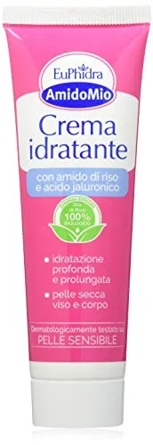 Amido Mio Crema Idratante - Di Riso E Acido Jauronico, Idratazione Profonda, 50 Millilitro