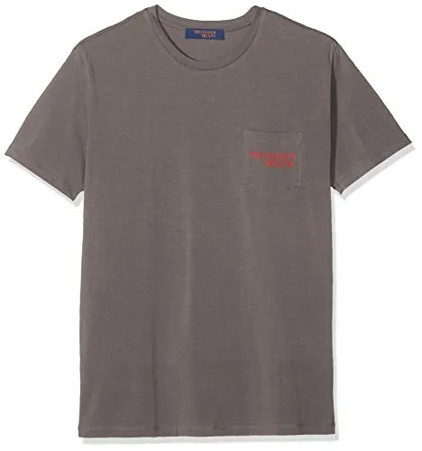 Trussardi Jeans T-Shirt Jersey Stretch Regular, Grigio (Granite Gray E283), Medium (Taglia Produttore:M) Uomo