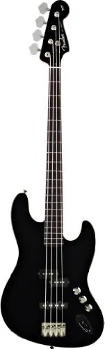 Chitarra elettrica Fender 0254505506 Aerodyne Jazz Bass Rosweood Stained tastiera – nero