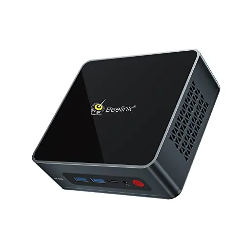 Beelink U59 Mini PC Windows 10 con Jasper N5095 Processore (fino a 2,9 GHz) Mini Computer Desktop supporto 16GB DDR4 + 512GB M.2 SSD/Dual HDMI/WiFi 5/ BT4.0/ LAN/ 4K