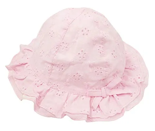 Happy Cherry Cappello Protezione dai Raggi UV Panama Cappello Estivo Baby Cotone Biologico per Bambini
