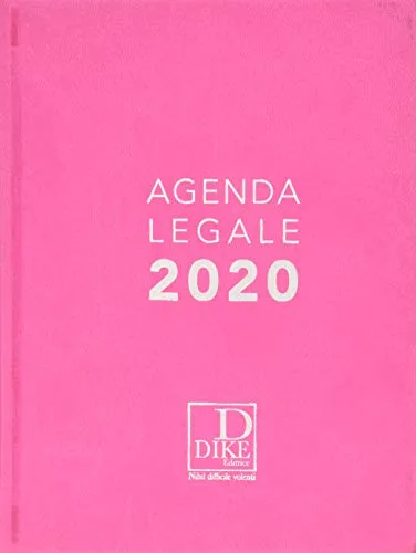 Agenda legale d'udienza 2020. Ediz. fucsia