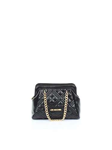 Love Moschino JC4263PP0BKA0, Borsa A Spalla Donna, Nero, Normale