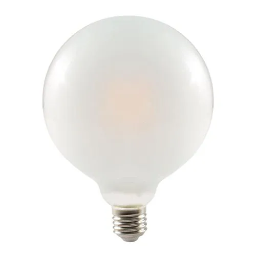 Nilox LED Globe 4000 Satin E27, 12 W, Bianco