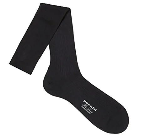 PEROFIL CALZE UOMO FILO DI SCOZIA MAGLIA A COSTA A1300 (39-40, blu)