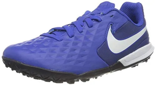 Nike Legend 8 Academy Tf, Football Shoe, Hyper Royal/White-Deep Royal B, 30 EU