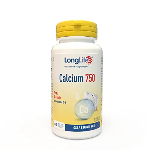 LongLife® Calcium 750 Mg Con Vitamina D3-140 g