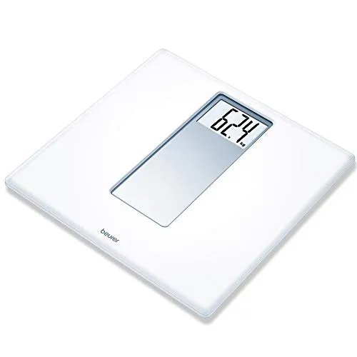 Beurer PS160 Digital Bathroom Scale Bilancia Pesapersone, Bianco