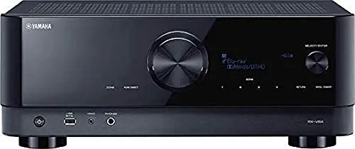 Yamaha RX-V6A Sintoamplificatore AV - Con 7.2 Canali, Dolby Atmos Height Virtualizer, Funzioni Specifiche per il Gaming e Sistemi di Controllo Vocale, Versatile, Nero