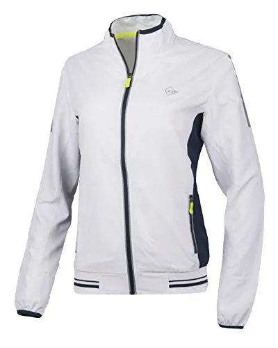 Dunlop 71376-XS, Jacket Womens, White/Navy, XS