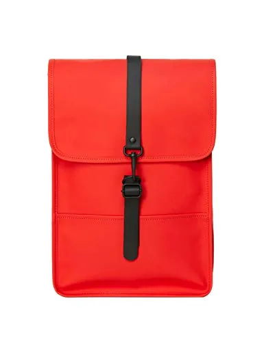 RAINS Backpack Mini – Zaino da donna, Donna, Zaino, 1280, Rosso, taglia unica
