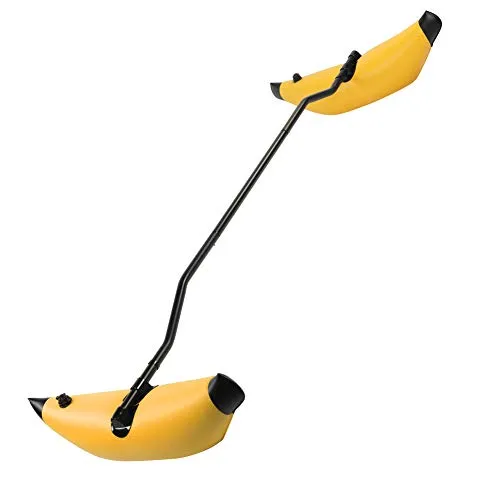 Fauitay Stabilizzatore per kayak Gonfiabile Kayak Float PVC canoa stabilizzatore Kit bilanciamento barca stabilizzazione accessori (giallo)