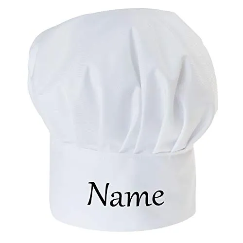Cappello da cuoco regolabile Per i bambini con il tuo nome accessori da cucina con il testo desiderato Con nomi/testi [099]