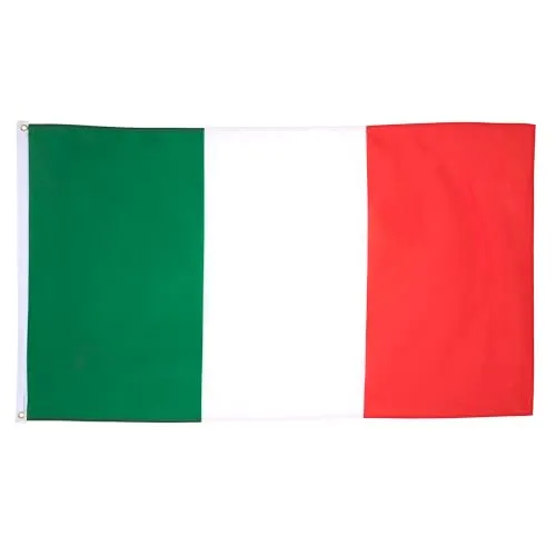 AZ FLAG Bandiera Italia 90x60cm - Gran Bandiera Italiana 60 x 90 cm Poliestere Leggero - Bandiere