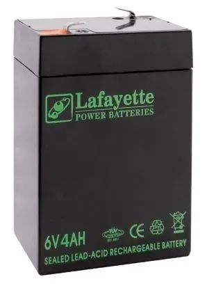 BATTERIA 6V 4AH 02090054 La Fayette