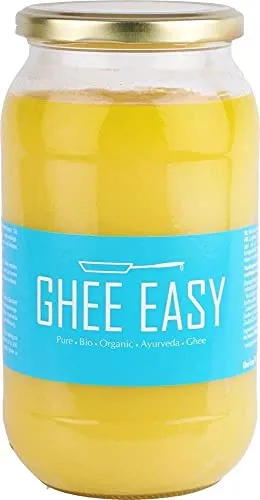 Ghee Easy BIO. Burro chiarificato secondo metodo Ayurveda 850gr