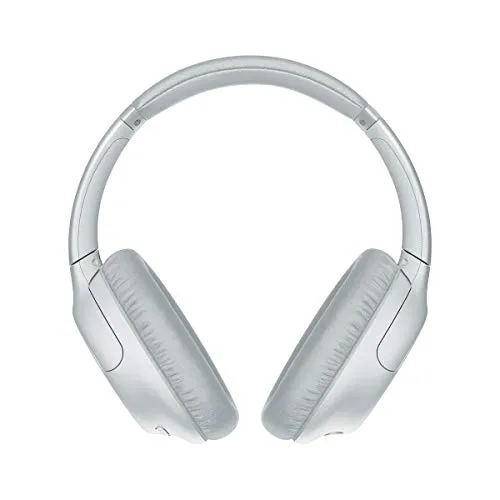 Sony WH-CH710N - Cuffie Bluetooth Wireless Over Ear con Noise Cancelling - Batteria fino a 35 Ore - Ricarica rapida (10 min. per 60 min. di riproduzione) - Multipoint - Microfono Integrato - Bianco