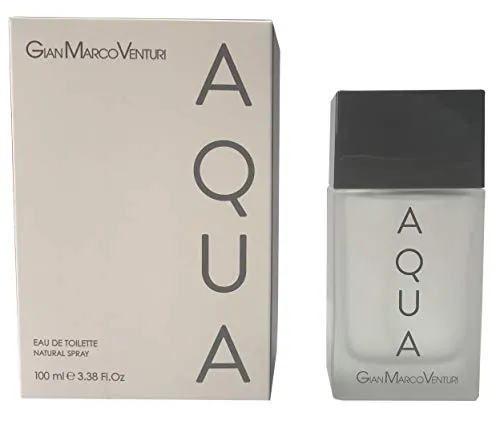 Gian Marco Venturi GMV Aqua Eau de Toilette ml.100 spray 3,38 fl.oz Pour Homme