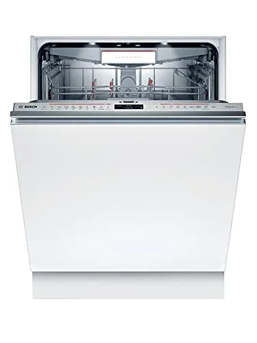 Bosch Elettrodomestici Lavastoviglie Incasso Bosch A Scomparsa Totale Serie 8 | SMV8YCX01E, Lavastoviglie Da Incasso Silenziosa 60cm Color Inox 14 Litri Di Facilissima Installazione, Veloce E Facile