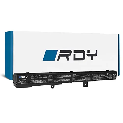 RDY Batteria A41N1308 per Asus X551 X551C X551CA X551M X551MA X551MAV R512 R512C D550 D550C F551C F551CA F551M R508CA R509 R512CA X451 X451CA X451MAV