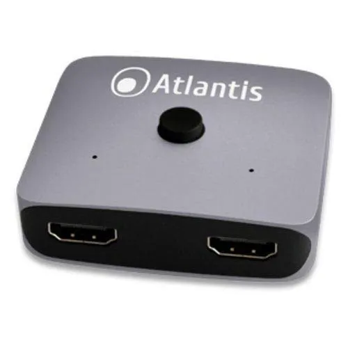 Atlantis Hdmi Switch Splitter A04-hdmi-sw_sp Combo A 2 Vie Hdmi Risoluz. Max 1920x1080@60hz Cavo 10cm 2xhdmi 1.4 + 1xhdmi 1