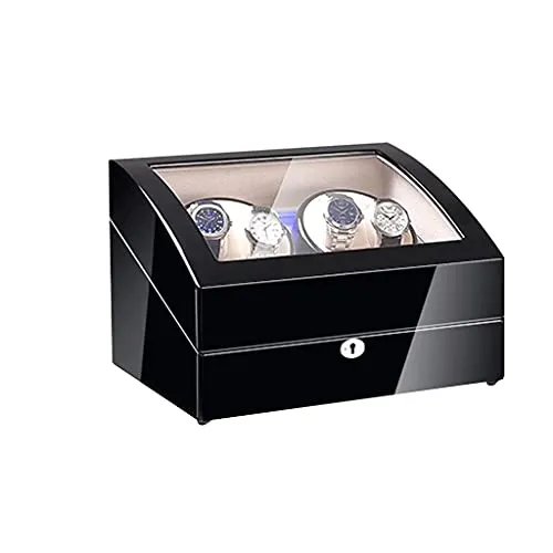 Orologio Winder Luxury Piano Paint Box Custodia in Legno di Lusso 4+6 Accessori per Orologi in Legno Orologi da Collezione