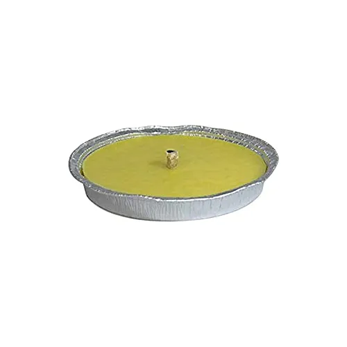 VIRSUS Palucart Candele citronella Giardino citronella Alluminio 16 cm Set da 30 Pezzi Giardinaggio antizanzare Feste ed Eventi