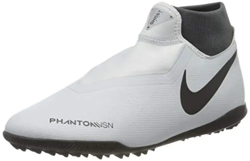 Nike Phantom Vsn Academy DF Tf, Scarpe da Fitness Unisex-Adulto, Multicolore (Pure Platinum/Black/Lt Crimson/Dark Grey 060), 42 EU