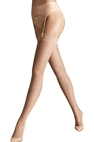 Wolford - Individual 10 Stocking, Donna cosmetic, L 10 Denier