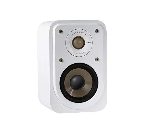 Polk Audio S10E Diffusore da scaffale, Bianco