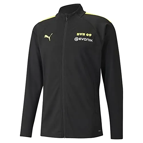 PUMA BVB Training Jacket Giacca, Black-safet, XL Uomo