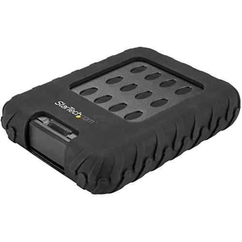 StarTech.com Box Esterno per Disco Rigido USB 3.1(10Gbps), SATA SSD/HDD 2,5", Robusto con UASP