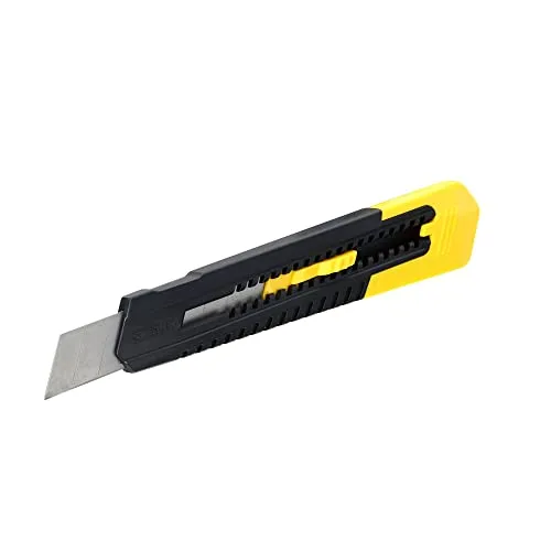 Stanley 0-10-151 Cutter Sm18 160 Mm, Nero Giallo