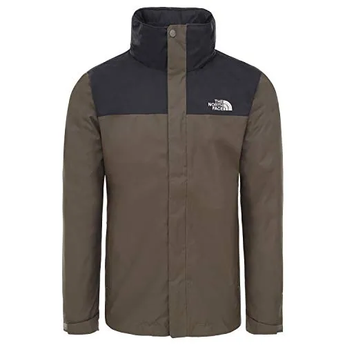 The North Face Evolve II Triclimate, Giacca Impermeabile Uomo, Verde (New Taupe Green), XXL