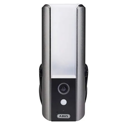 ABUS Smart Security World Telecamera Wi-Fi con luce PPIC36520 - Telecamera di sicurezza con risoluzione Full HD e LED ad alte prestazioni - Per l'area d'ingresso - 82655