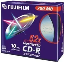 Fujifilm CD-R 80, Confezione da 10 Pezzi