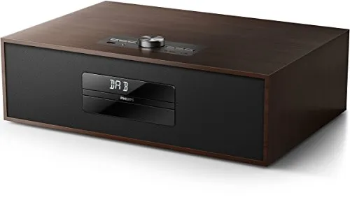 Philips BTB4800/12 Sistema Musicale Micro, Radio, DAB+, Digital Radio,Bluetooth, Nero