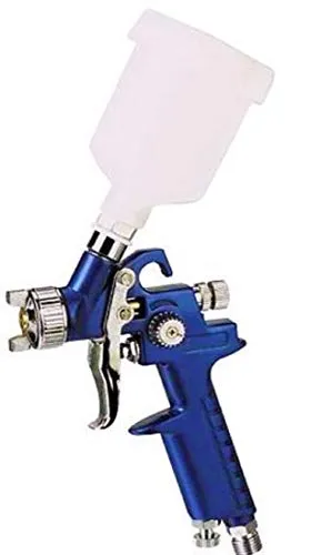 Mini Aerografo Professionale HVLP SPRAY GUN 125cc ASTURO H-2000 NYLON UG. 1.0mm OTTIMO