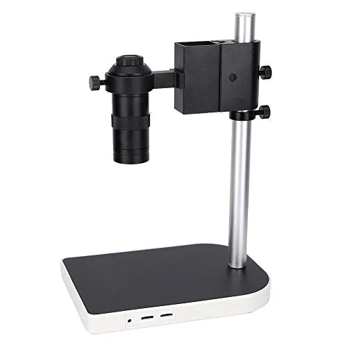 Supporto per Microscopio, Supporto per Microscopio in Lega di Alluminio Supporto per Supporto per Microscopio Digitale per Microscopio Industriale