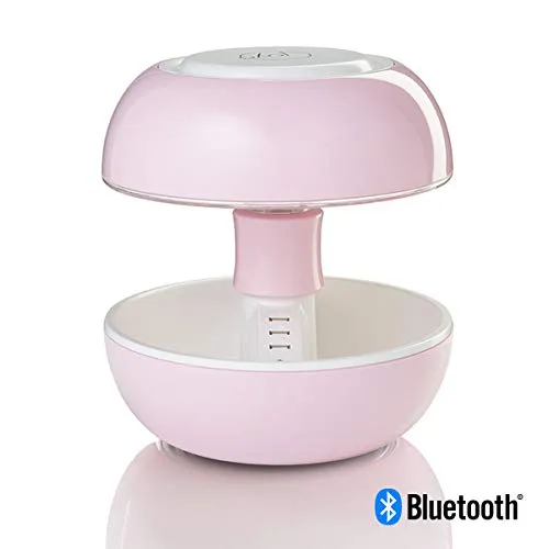 Joyo - Lampada da Tavolo Candy Rosa Bluetooth - Illumina, Ricarica, Connette