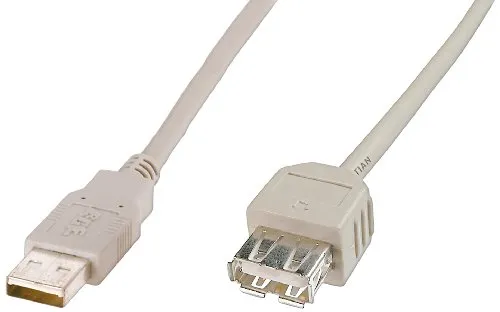 Digitus LP8151 Cavo Prolunga USB, Connettori a Maschio/Femmina, Certificato USB 2.0, 3.0 m