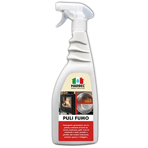 MARBEC PULI FUMO 750ML Detergente sgrassatore igienizzante forte per forni, barbecue, stufe e pirofile